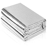 Dämmfolie Aluminium Isolierfolie 3m x 60cm - Doppelseitige Reflektierende Wärmedämmung für Dach, Keller, Garage & Carport - Wärmeschutz & Kälteschutz
