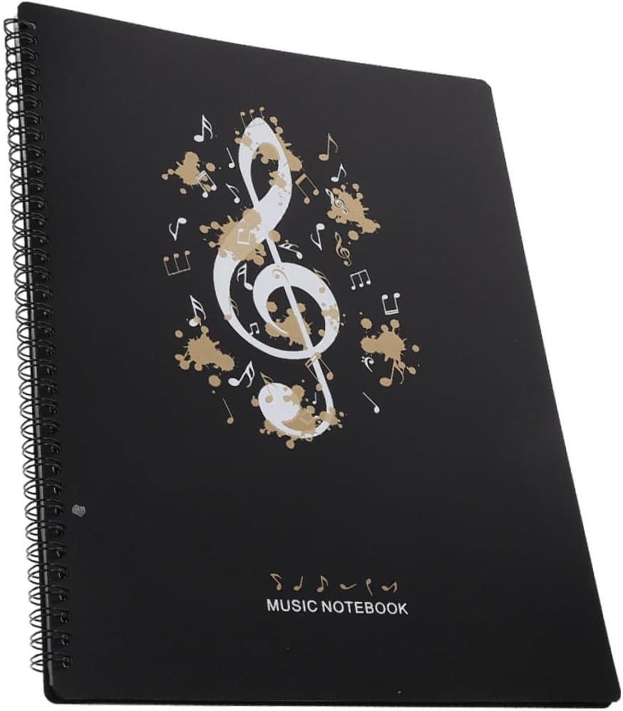 Kisangel Stylish Music Folders Pages Folder Pages Insert for Sheet Music and Documents