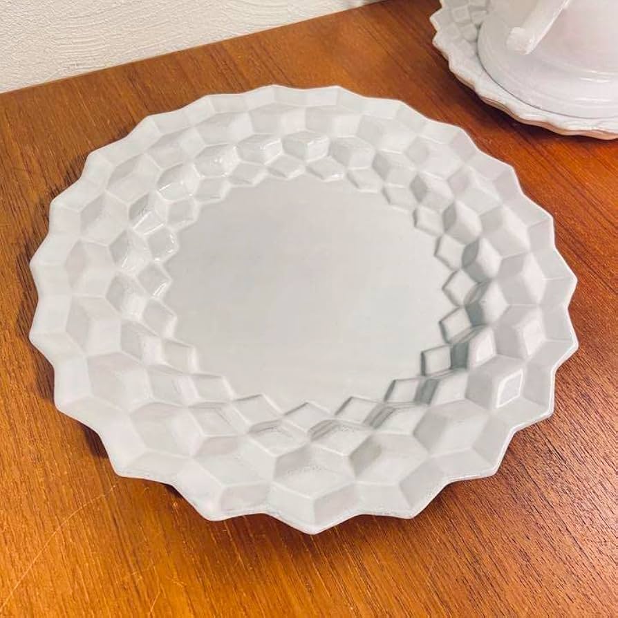 astier cube 27cmプレート Astier de Villatte Cube｜皿・器｜オルネ ド フォイユ公式