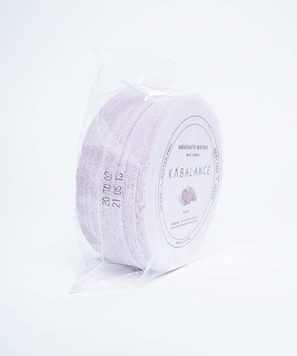 Miniatura 3 de KABALANCE ObleasObleas Saludables de Amaranto  TARO  8 paquetes de 50 obleas cada uno (2.12 oz.)  El mejor refrigerio para tu vida cotidiana  50