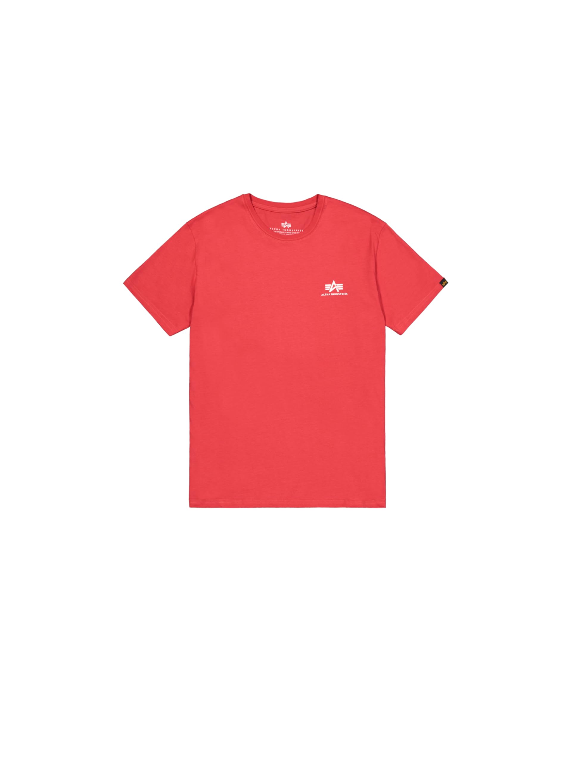Alpha Industries Rouge T-Shirt Basic Small Logo