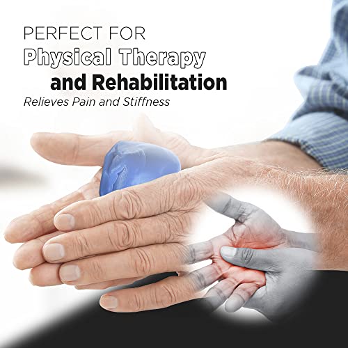 Logest 6 Pack Hand Therapy Putty Set For Kids And Adults - Hand & Finger Sensory Putty Dough 3-Oz Each 6 Resistance Levels For Exercise Puddy Rehabilitation & Strengthening Stress & Anxiety Relief #TOP4