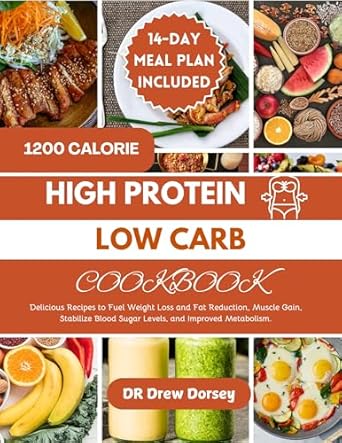 1200 calorie high protein low carb diet
