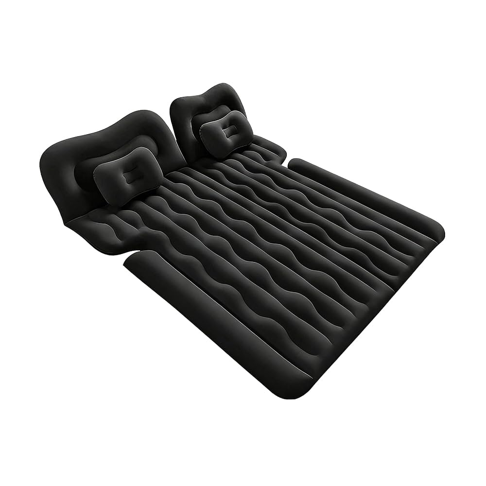 LUUXWPFZ Car Inflatable Mattress, for OMODA 9 SHS C9 2025-2026 SUV Air Bed Travel Camping Sleeping Pad Portable Blow Up Mattress Flocked Surface Mat,A