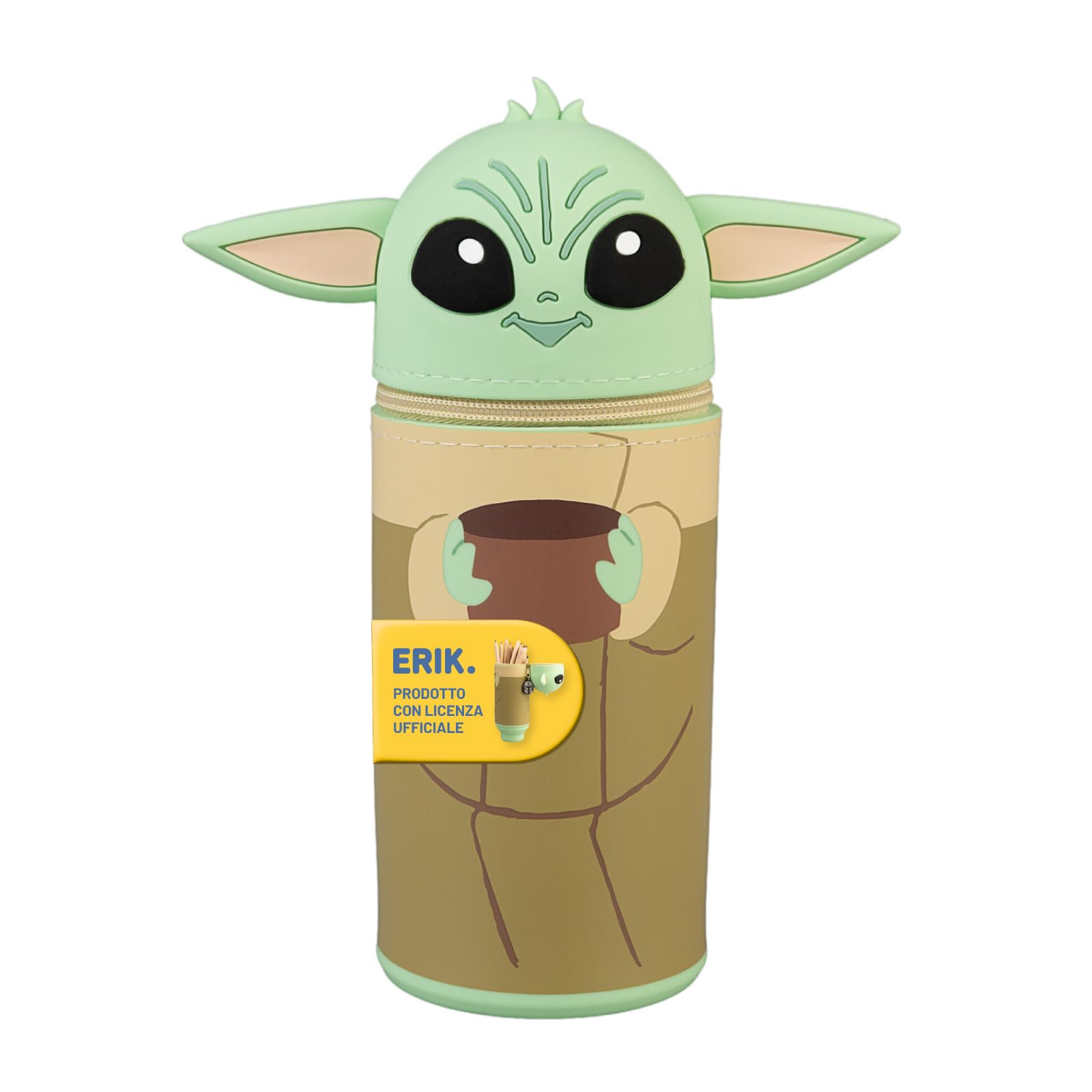 Grupo Erik | Trousse 3D Star Wars Grogu | Fourniture Scolaire