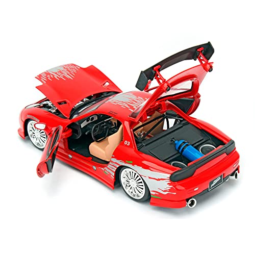 Jada Toys Fast & Furious 1: 24 Diecast - '93 Mazda Rx-7 Vehicle, Multi (98338) #TOP3