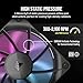 CORSAIR iCUE Link RX120 RGB 120mm PWM Fan - Magnetic Dome Bearing - Single Fan - Black