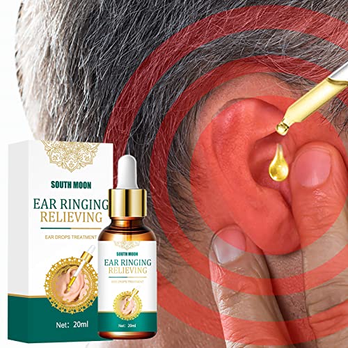 Ear Ringing Relieving Ear Drops Treatment Tinnitus Ear Drops 20Ml #TOP4