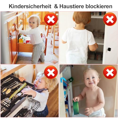 Schrankschloss NFC RFID Elektronisch Schubladenschloss eLinkSmart Keine Schlüssel: Bluetooth App...