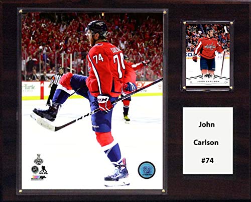 C&I Collectables NHL Washington Capitals Mens 1215JCARLSONNHL 12"x15" John Carlson Washington Capitals Player Plaque, Brown, N/A
