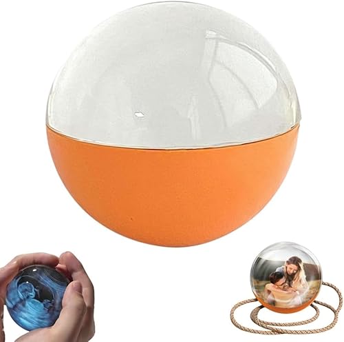 3D Ultrasound Crystal Ball, 2.7in Video Crystal Balls, Memory Sphere, Personalized Ultrasound Memory Orb Ball with Electronic Display Sound for Couples, Pets, Memories