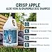 Bio-Groom Crisp Apple Dog Shampoo - Natural Scent Pet Shampoo, Aloe Vera, Chamomile, Cat & Dog Bathing Supplies, Puppy Wash, Cruelty-Free, Made in USA, Quick Rinse Cat Shampoo - 1 Gallon