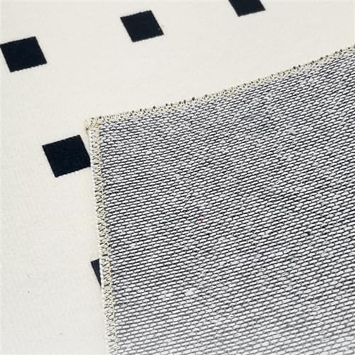Tapis moderne géométrique abstrait pour un salon chic et design