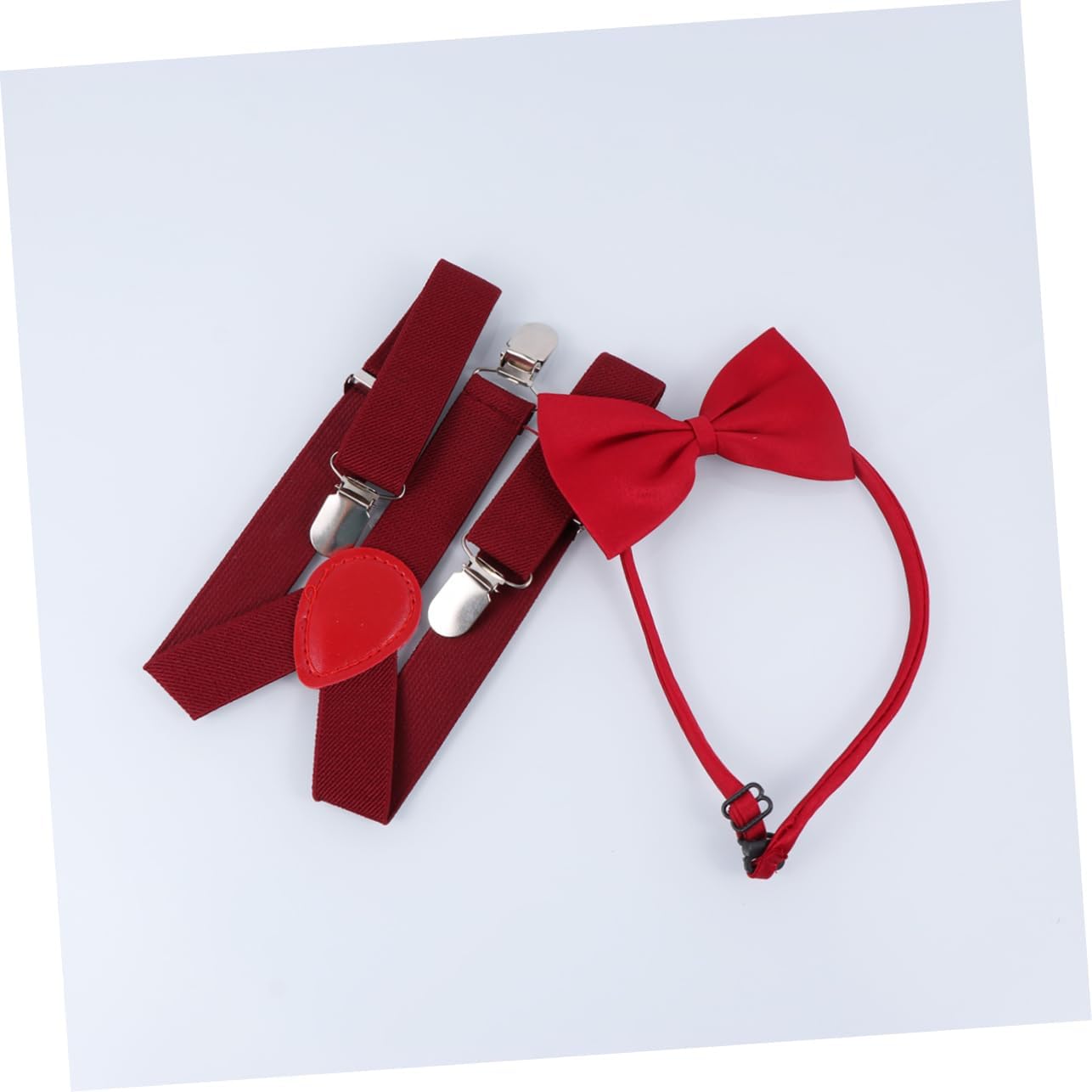 Tie and Band for Clip on Bow Tie Bow Ties for Boys Corduroy＋overalls Boy Bow Tie Academy