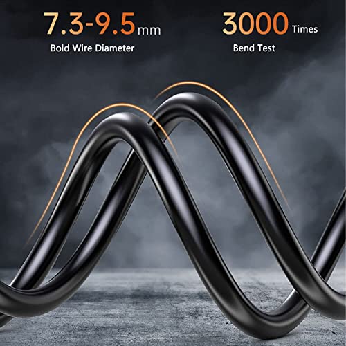 Image of 6FT HDMI Cable (18 Gbps, 4K /60Hz), HDMI to HDMI Cord for PS5 /PS4 /PS3, HDTV, Blu-ray, Xbox One,Laptop, PC & More Devices