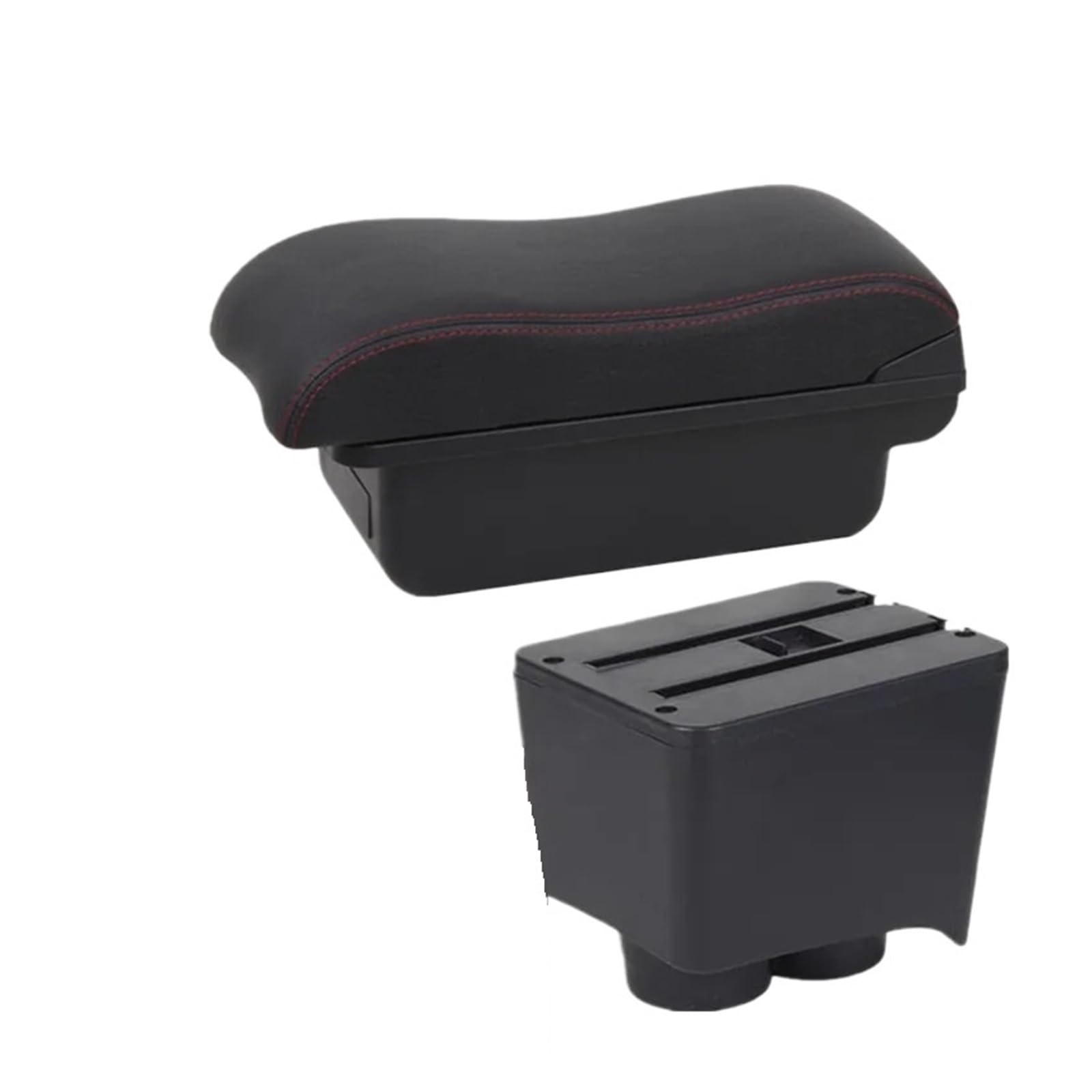 UDHQAJC For VW For Polo 9N 3 Mk4 2002-2009 Car Armrest Box Interior Retrofit Storage Accessories Car Centre Console Armrest Box