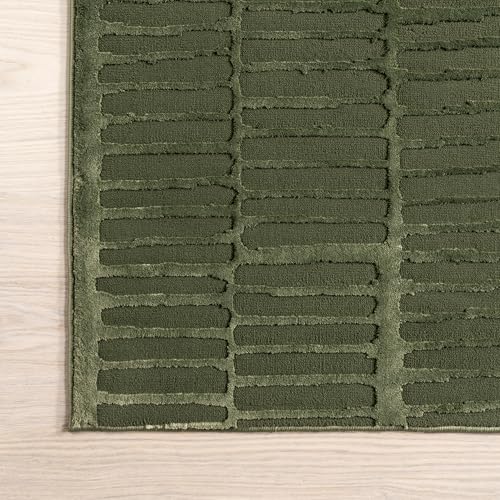 Tapete nuLOOM Kailani Verde 200x274 cm geométrico miniatura 4