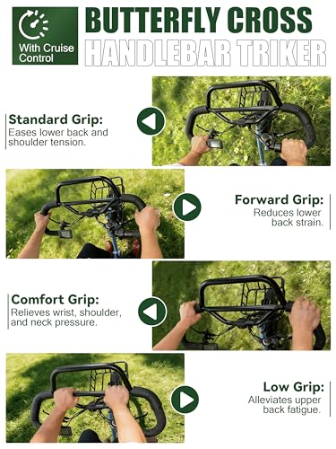 ESKUTE T300 Pro Electric Trike for Adults, 998.4Wh