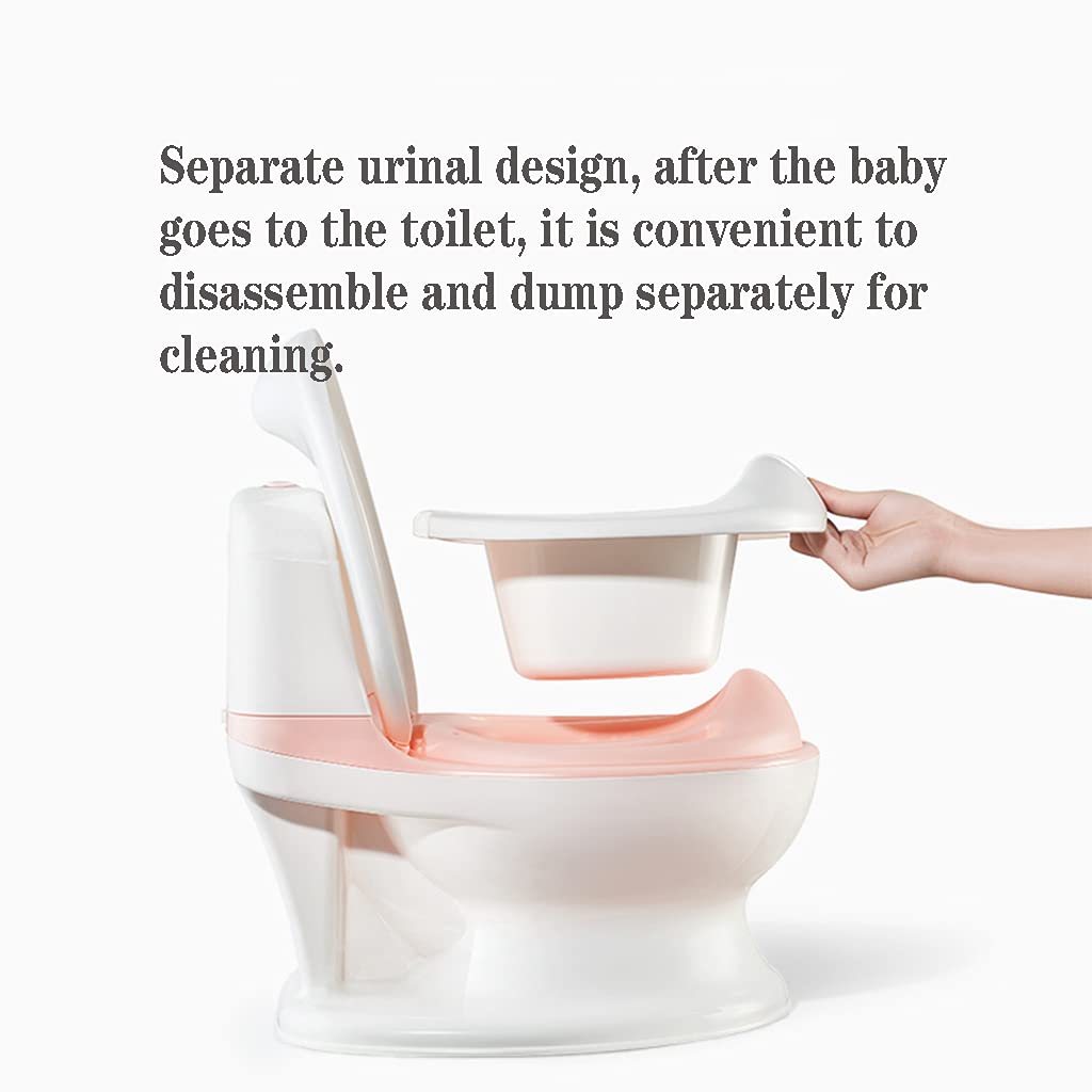 Vasino per Bambini, Piccoli Orinatoi per Neonati, Uomini E Donne, Manufatto per L'addestramento della Toilette per Bambini,Bianca