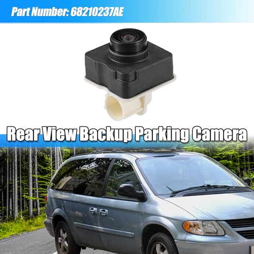 Image of X AUTOHAUX Rear View Reversing Backup Parking Camera for Chrysler 300 2015-2020 Replaces Part # 68210237AE / 68210237AF / 68212996AC