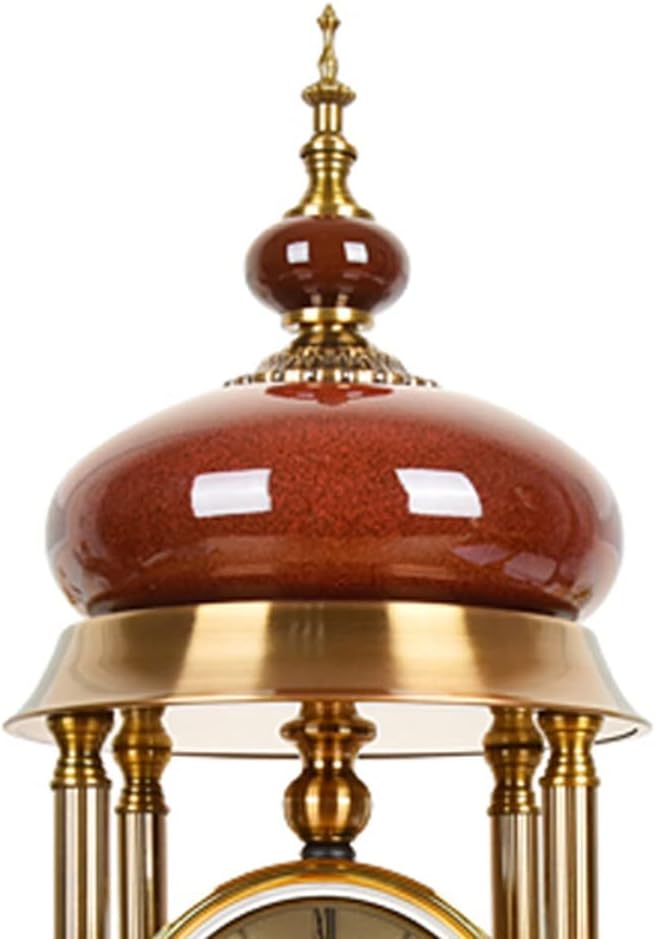 Living Room Table Clock Desktop Clocks Living Room Display Clock Desktop Clock Home Wine Cabinet Table (Color : A, Size : 2762cm)