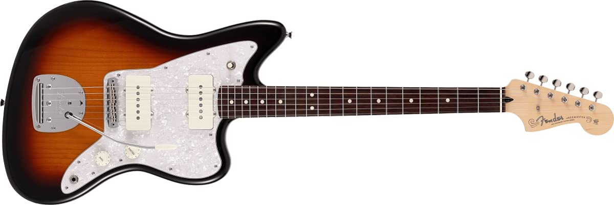 ギター Fender Hybrid II MIJ Jazzmaster Sunburst Fender Made in Japan Hybrid II Jazzmaster (3-Color Sunburst