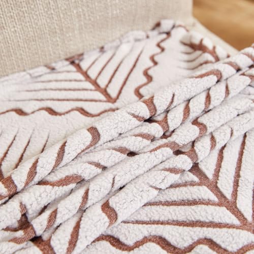 Image of HOMETHREADS Stretchable Elastic Jacquard Chair Seat Cover | Removable, Washable & Durable Chair Protector | Ideal for Dining Room, Kitchen, Restaurant & Party Chairs (Brown, Pack of 4)