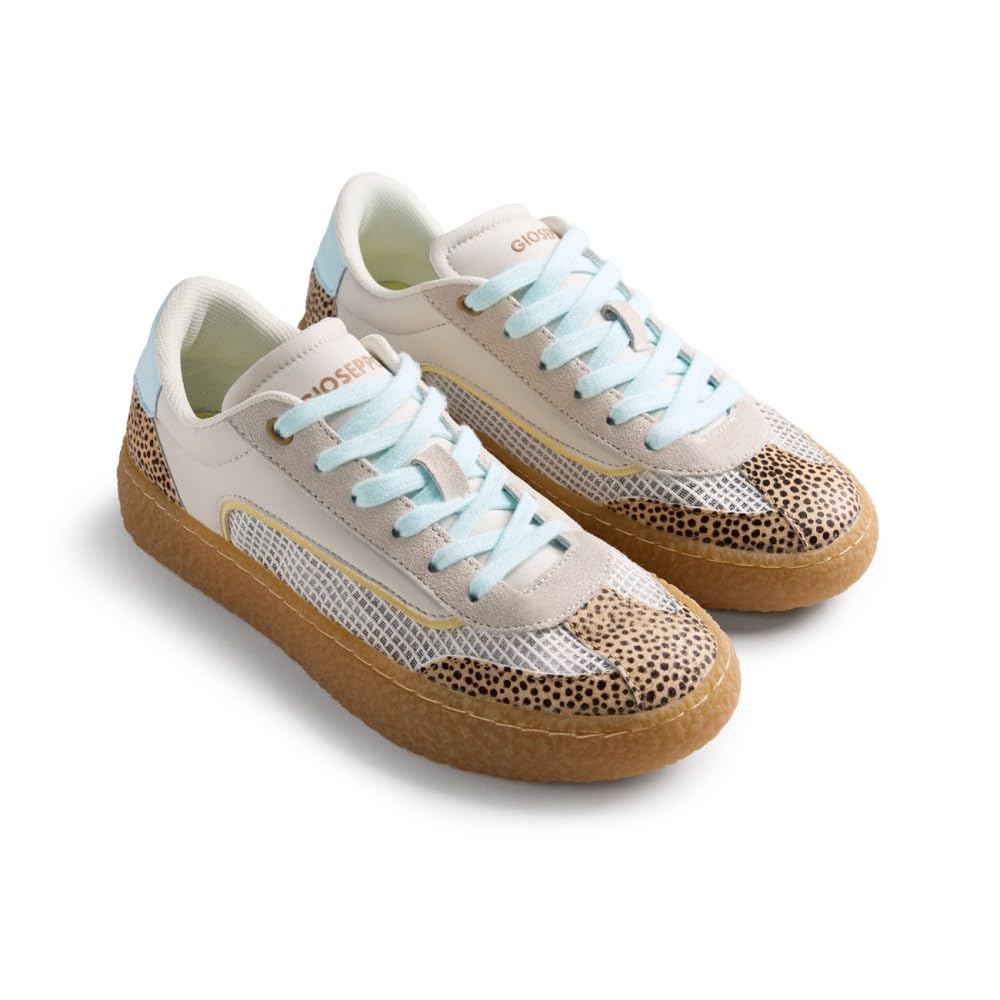 GIOSEPPO Women's Cozad Sneaker, Beige, 7.5 UK