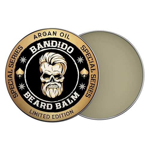 Baume à barbe Bandido à l'huile d'argan 40 ml avec formule nourrissante haute souplesse