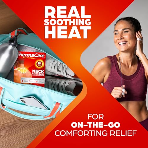 image for ThermaCare Heat Wraps for Neck & Shoulder Pain Relief - 16-Hour Heat T
