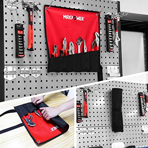 Maxpower Plastic Tool Box 16-Inch And 6Pcs Pliers Wrench Set #TOP2