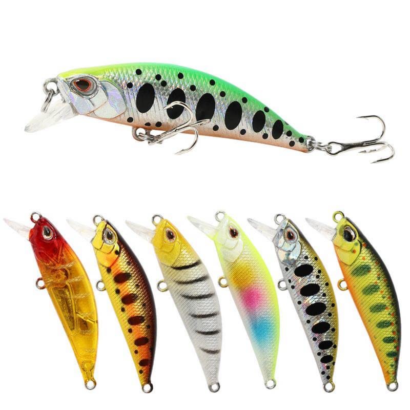 Blueshyhall Vissersset, metalen aas, set met haken, aas, zeevissen, snoekwobbler drijvend, visaas gemengd voor snoekbaars, snoek en baars Blueshyhall Vissersset, metalen aas, set met haken, aas, zeevissen, snoekwobbler drijvend, visaas gemengd voor snoekbaars, snoek en baars