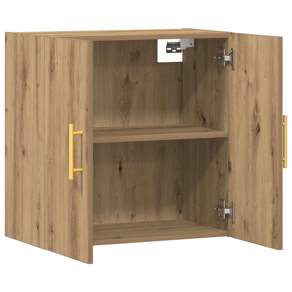 vidaXL Armoire Murale chêne Artisanal 60x31x60 cm Bois d'ingénierie
