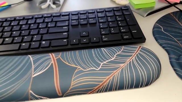 Tappetino Mouse Con Poggiapolsi Gel Giecy - Ergonomico, Antiscivolo - Foto 3