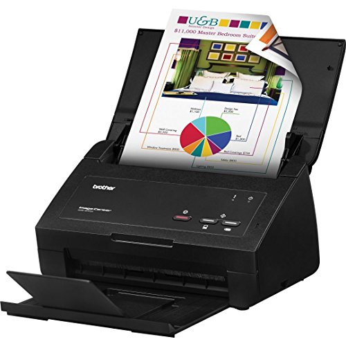 Brother ImageCenter, High-Speed Desktop Document Scanner, ADS-2000e, Multiple-Page Scanning,...