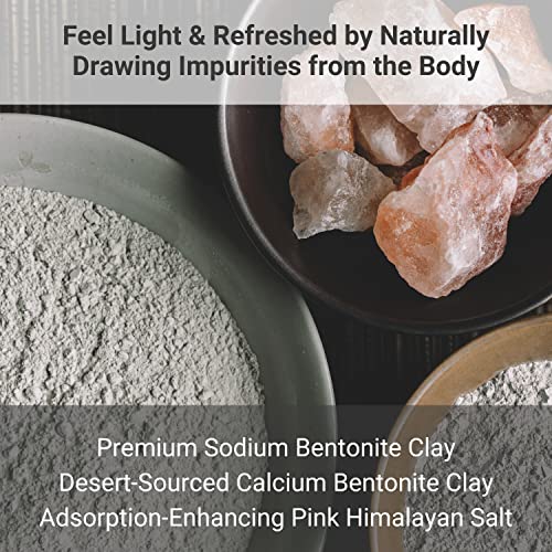 Enviromedica LLN-749 Magnetic Bentonite Clay Detox Bath – Sodium & Calcium Bentonite, & Himalayan Salt – Healing Clay To Remove Environmental Toxins For A Whole Body Detox thumb #3