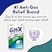 Gas-X Extra Strength Chewable Gas Relief Tablets with Simethicone 125 mg, Peppermint Creme - 18 Count