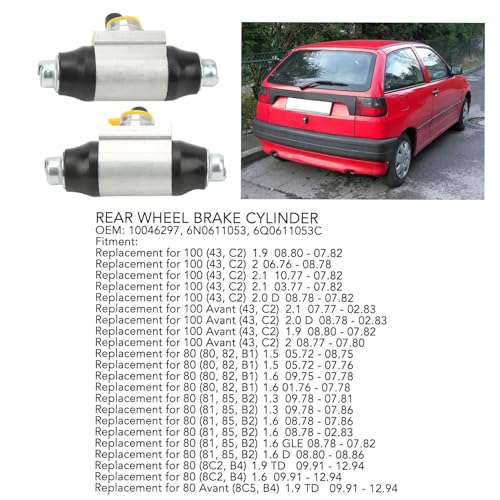 Kit de substituio do cilindro da roda do freio do tambor traseiro para carros compactos-size1
