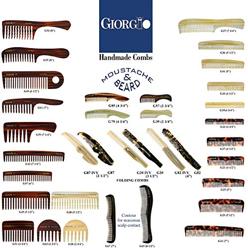 Giorgio G49 Large 5.75 Inch Hair Detangling Comb, Wide Teeth For Thick Curly Wavy Hair. Long Hair Detangler Comb thumb #6