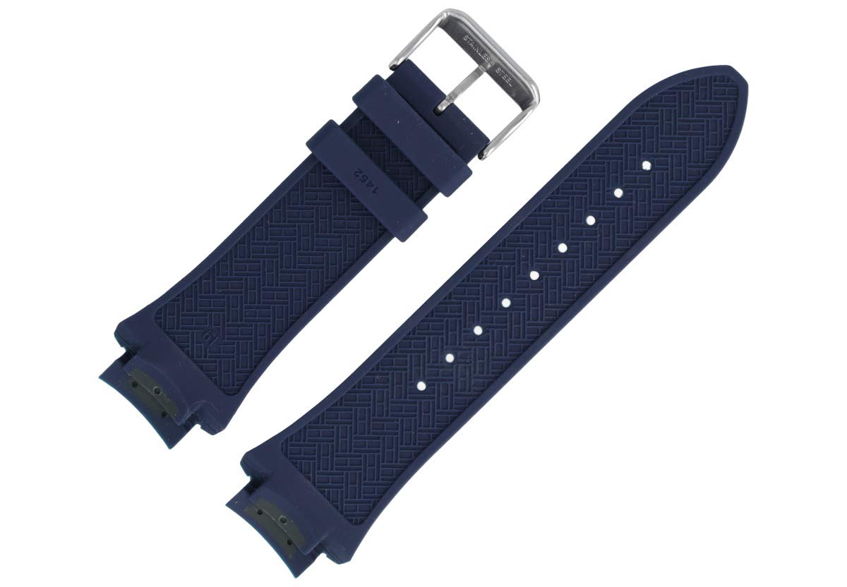Tommy Hilfiger 679301452 - Correa para reloj (19 mm, plástico), color azul
