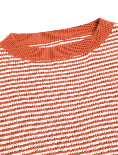 Image of ZAFUL Sweaters for Women Off Shoulder Knit Sweater with Long Sleeve Loose Pullover Jumper Tops