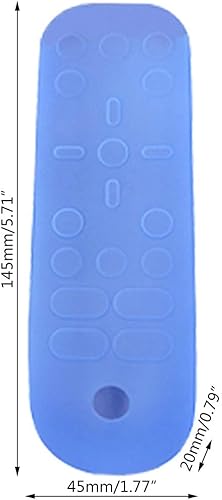 Miniatura 4 de Kingjinglo Funda protectora de silicona para control remoto compatible con multimedia a prueba de caídas lavable funda protectora de silicona para