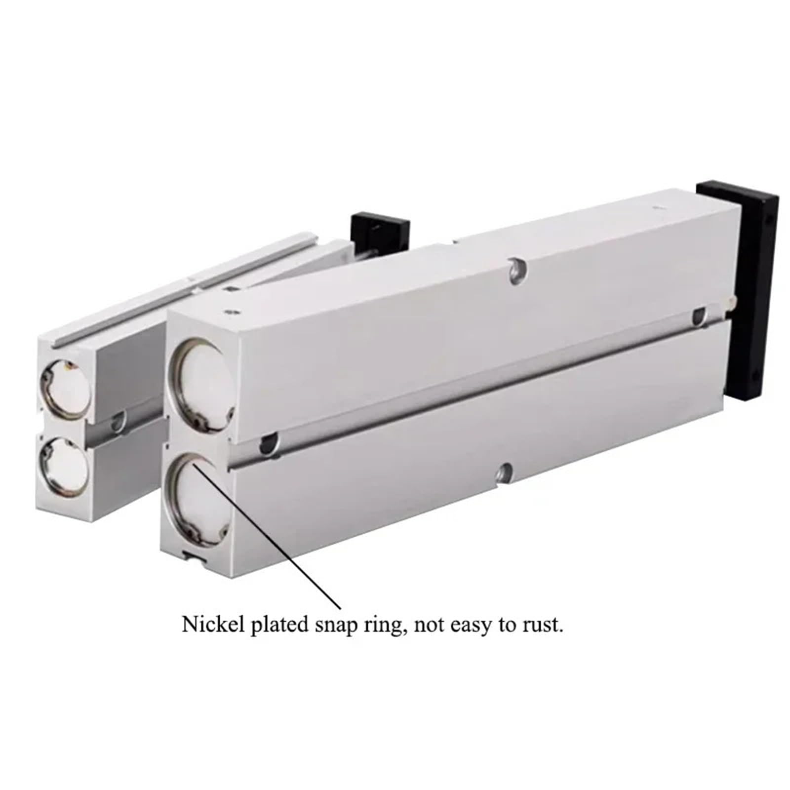 Cilindro A Doppia Asta Tipo TN, Alesaggio Aria 10 Mm 16 Mm