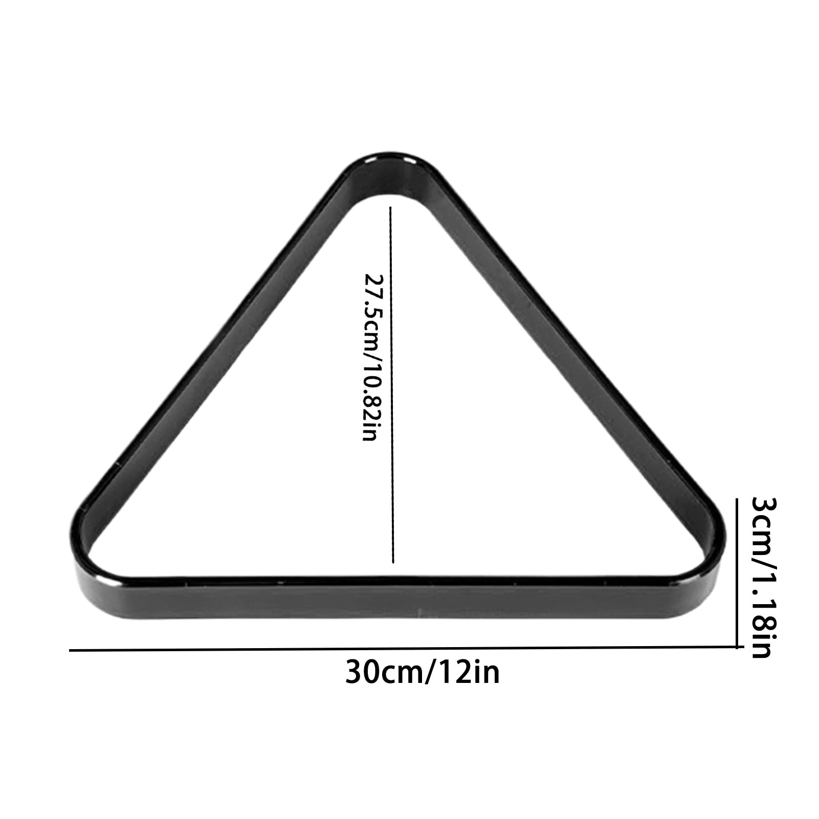 dowuiii Triángulo de - Accesorios Deportivos de Posicionamiento | Accesorio de Triángulo para Mesa de | para Entrenamiento Enseñanza Partido Hogar Sala de Juegos Club Salón Bar Jugador — view 6