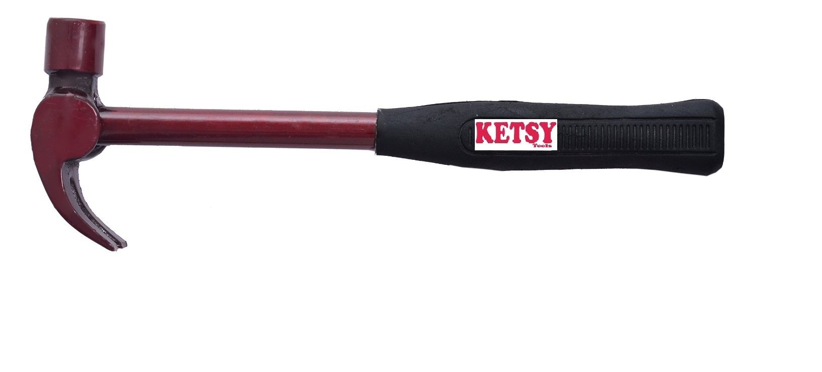 KETSY 708 3/4 LB CLAW HAMMER PIPE HANDLE WITH RUBBER GRIP