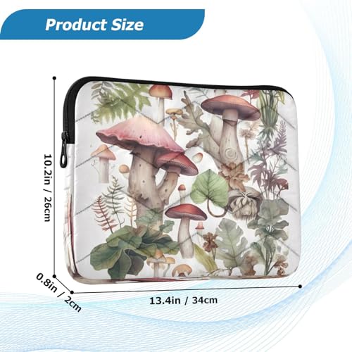 Funda para portátil Forest Mushroom para notebooks 13-14 pulgadas miniatura 3