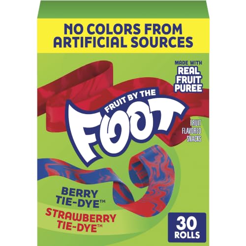 Fruit By the Foot, Berry & Strawberry, Fruit Flavored Snacks, 30 ct 22.5 oz | Great for Trick-or-Treat, Variety Pack, Gluten Free & Gelatin Free, No Artificial Flavors, Good Source of Vitamin C - image 1