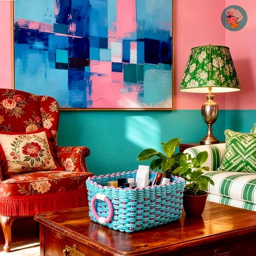 Set de 3 cestas de almacenamiento recicladas - 50% de descuento