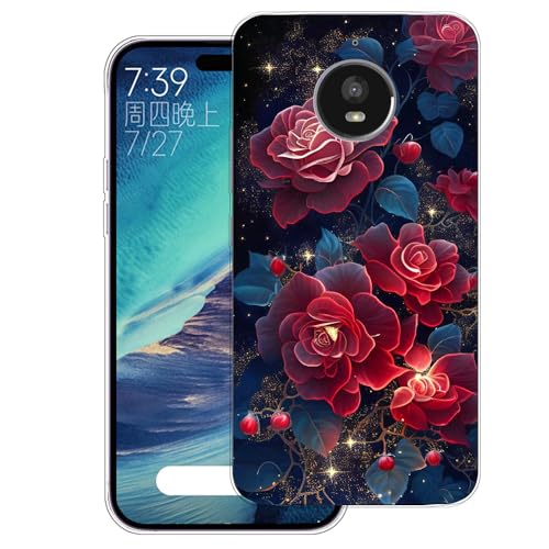 Compatibilità:Custodia compatibile con Motorola Moto E4 Plus; Tutti i pulsanti e le porte hanno ritagli precisi