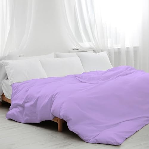 Sacred Thread Juego de funda de edredón de bambú, juego de 1 pieza, lujosamente suave y elegante, cierre de cremallera, colores vibrantes y